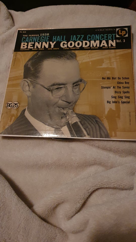 LP Benny Goodmann Carnegie hall