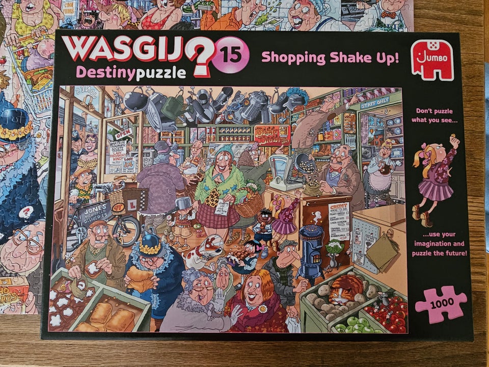 Wasgij, Puslespil, puslespil