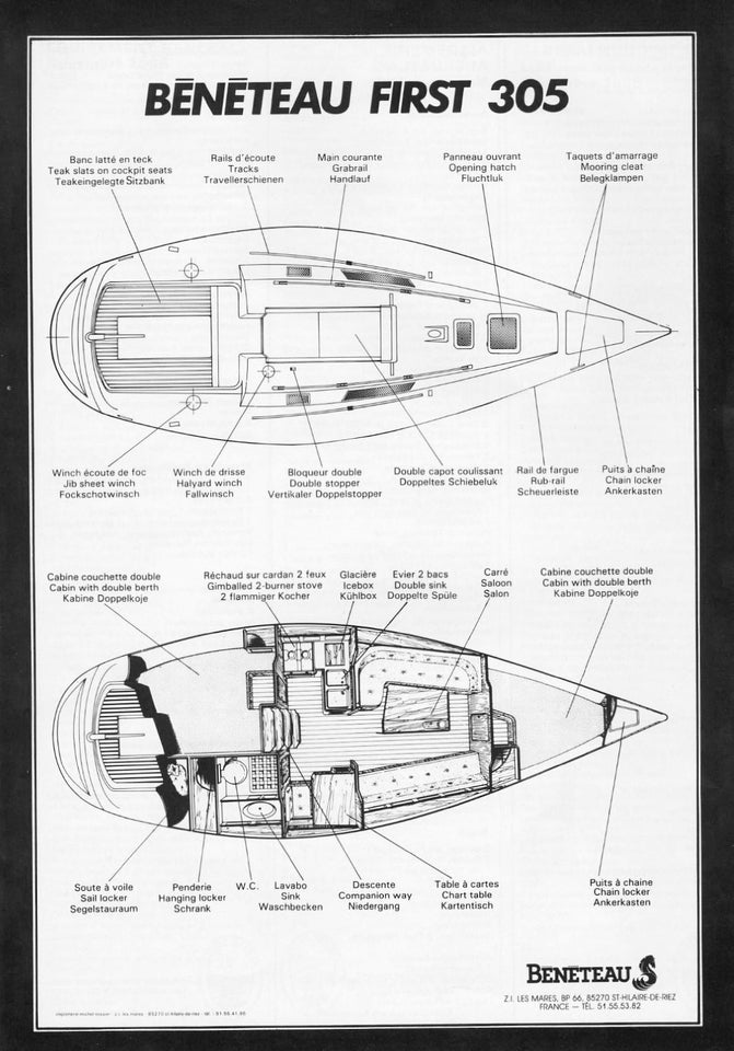 Beneteau First 305 årg 1987 30