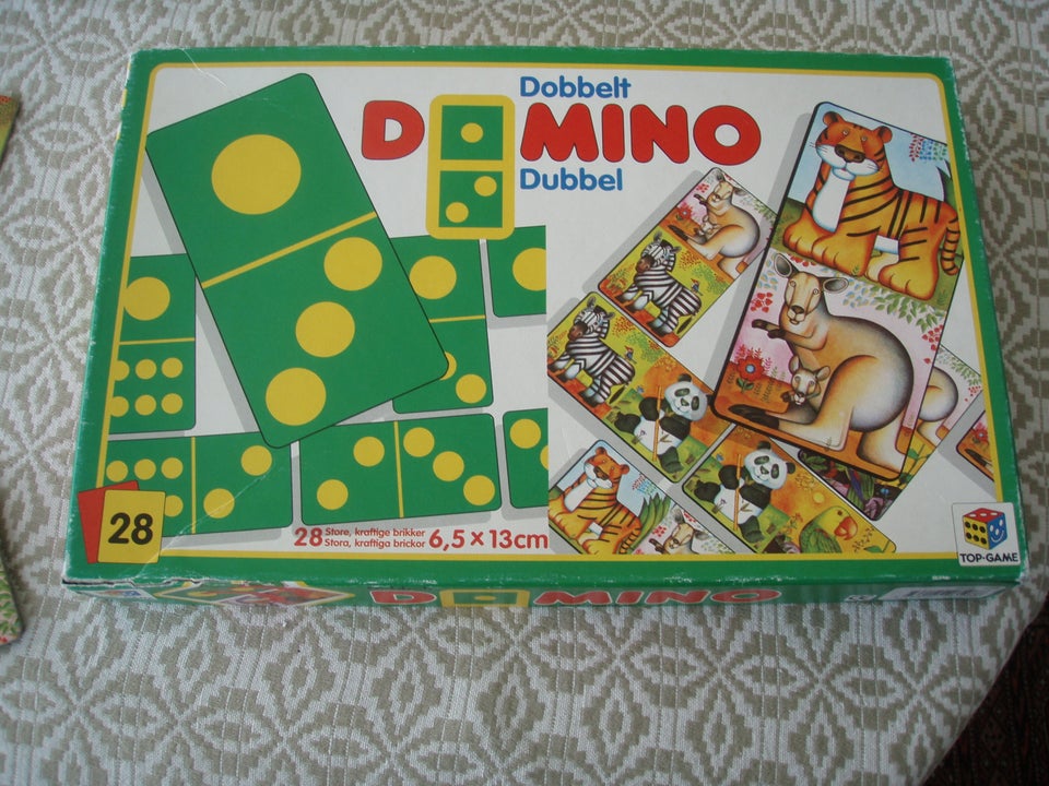 domino, børnespil, andet spil