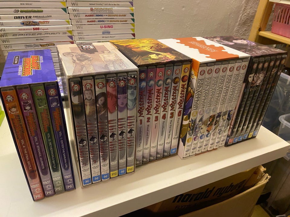 Diverse anime , DVD, animation