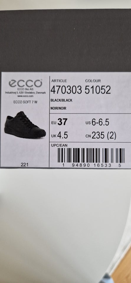 Sneakers, str. 37, Ecco