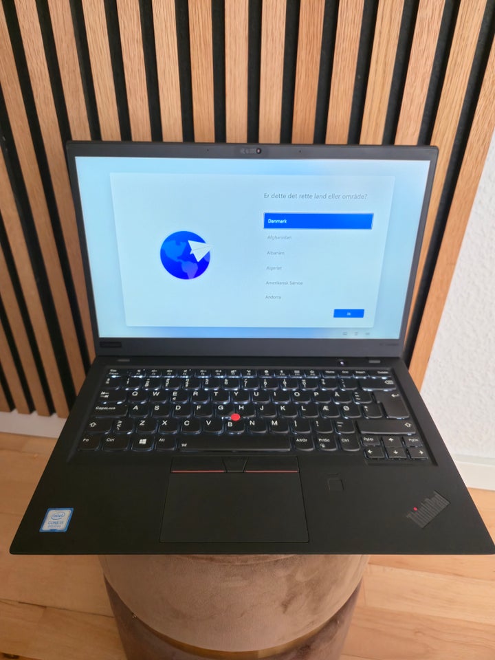 Lenovo X1 Carbon gen 6, Core i5 GHz, 8