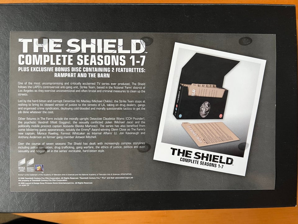 The Shield - sæson 1-7 DVD