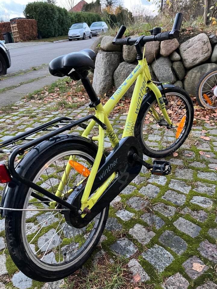 Unisex børnecykel, citybike,