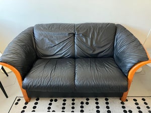 Sofa læder 2 pers