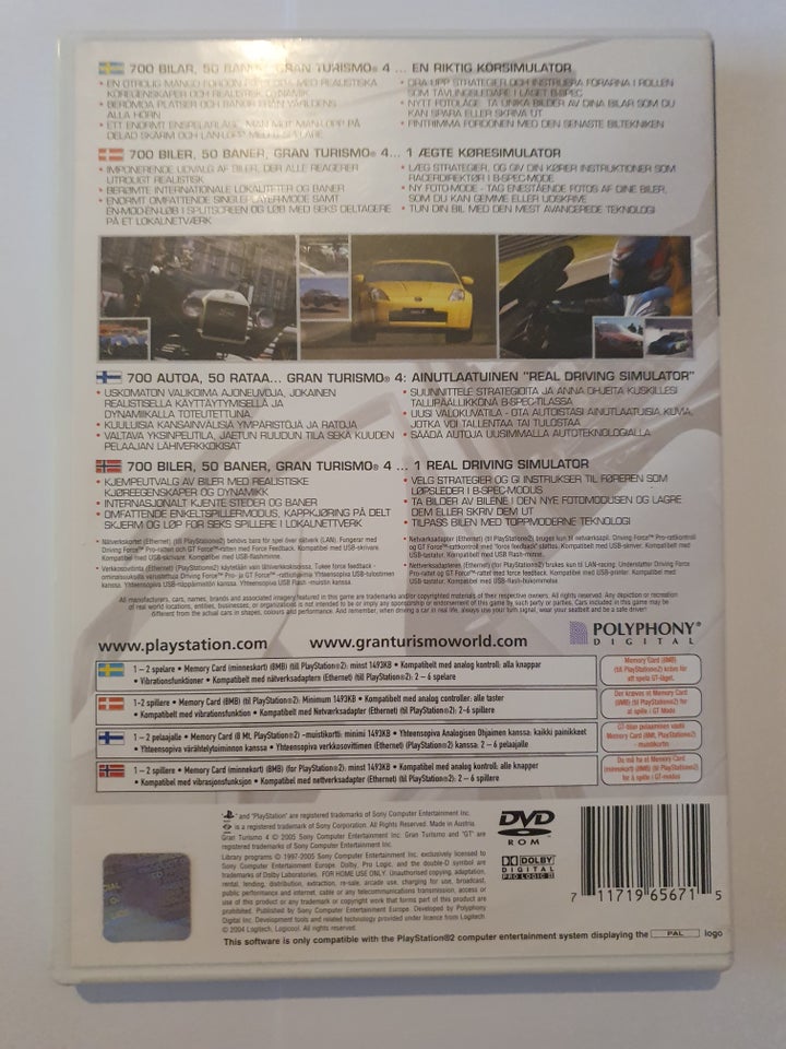 Gran Turismo 4, PS2