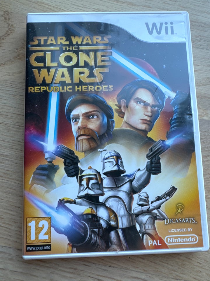 Star Wars clone wars, Nintendo Wii