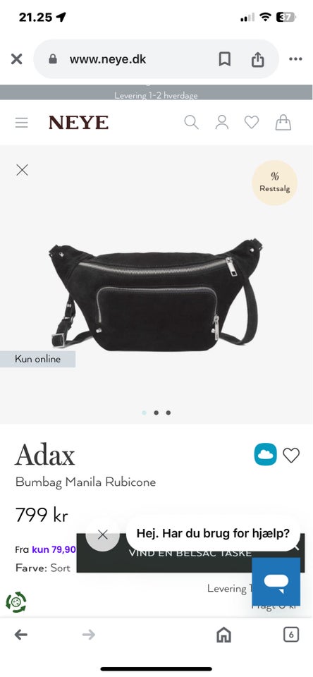 Anden taske, Adax bumbag