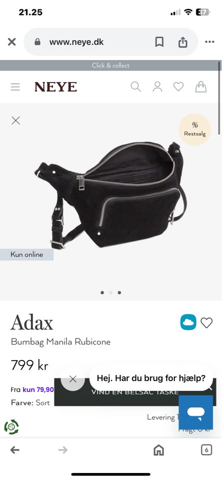 Anden taske, Adax bumbag