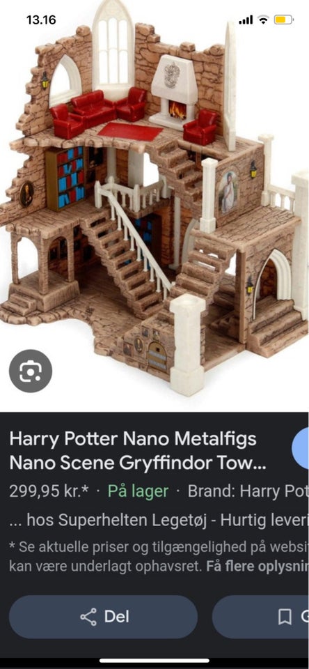 Harry Potter Gryffindoor tårn med