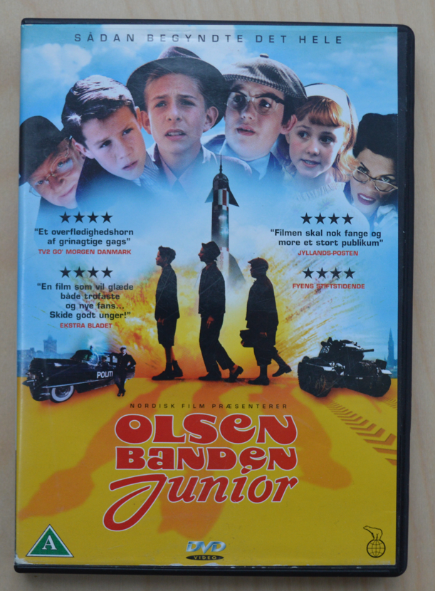 Olsen-banden Junior, DVD,