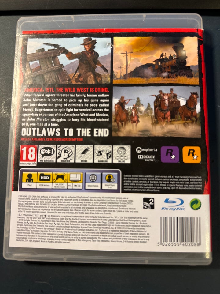 Red Dead Redemption  PS3 action