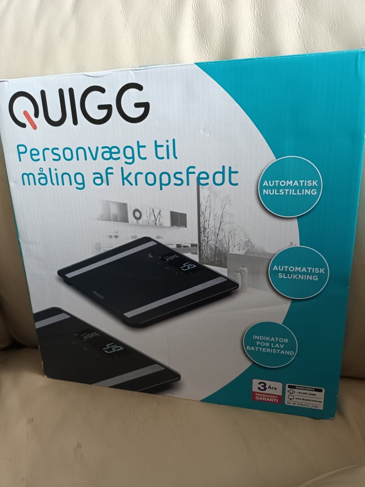 Badevægt NY QUIGG