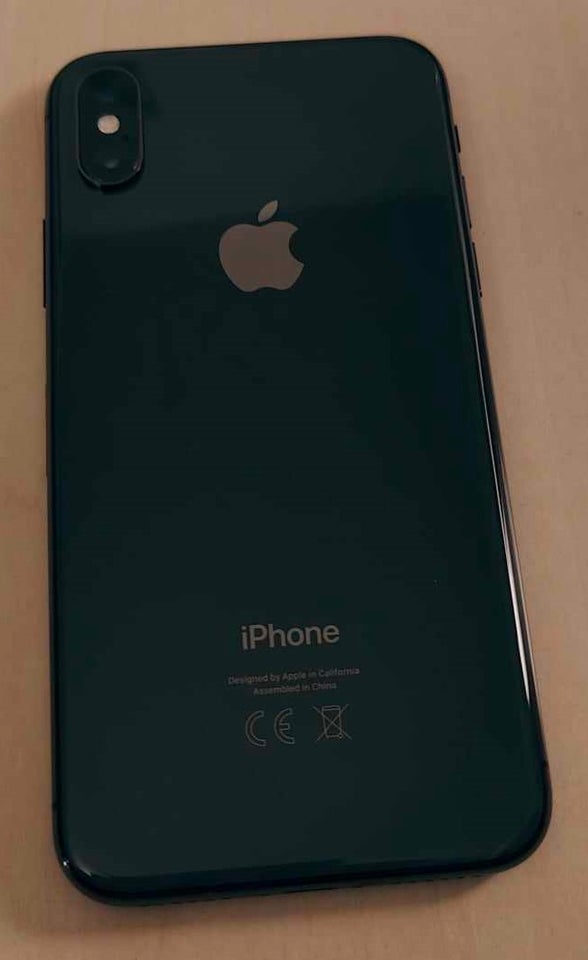 iPhone X, 64 GB, sort