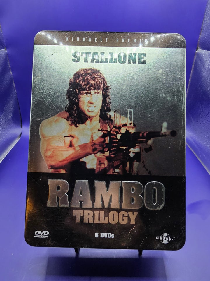 Rambo 1+2+3, DVD, action