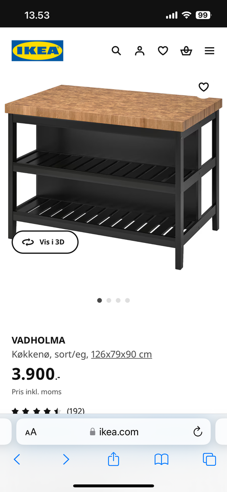 Køkken ø , Ikea