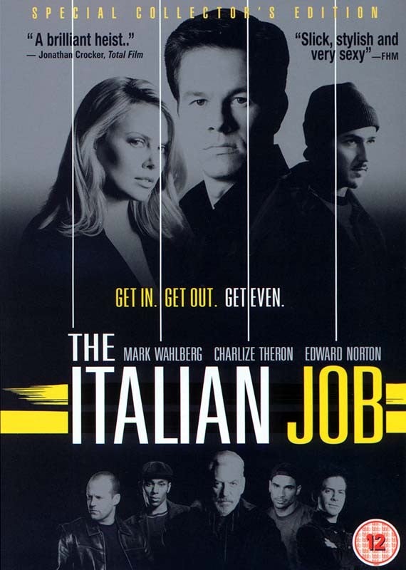 The Italian job, DVD, andet