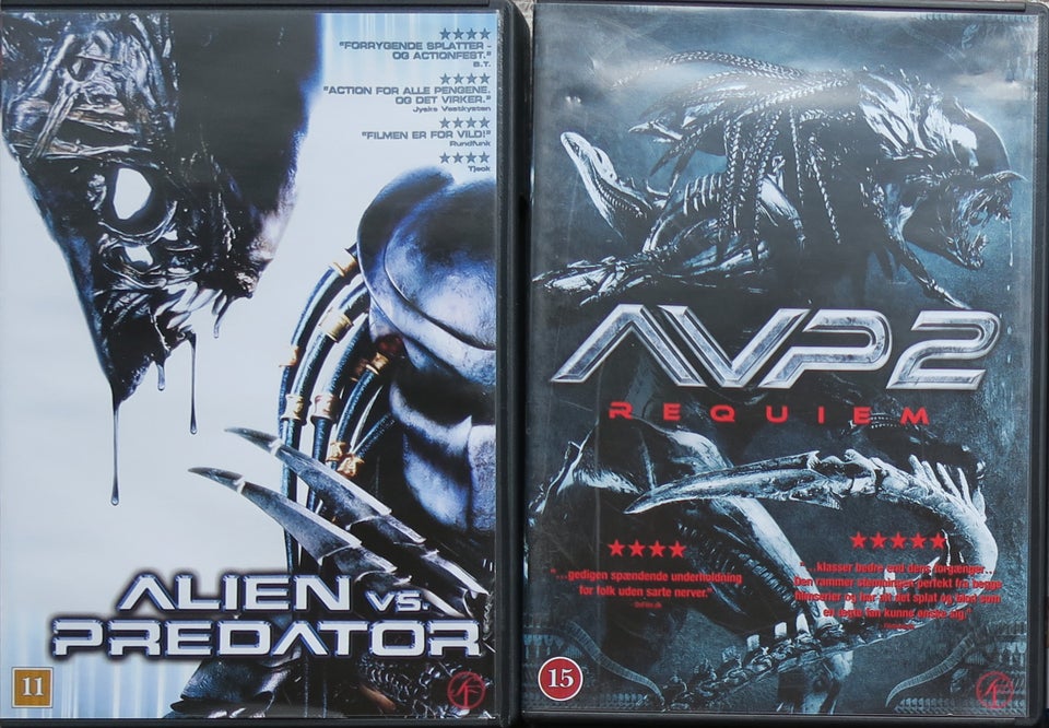 Alien vs. Predator 1  2, DVD, action