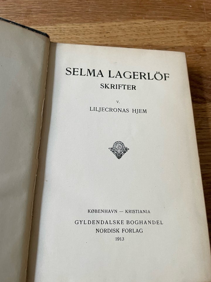 Liljecronas hjem Selma Lagerlöf