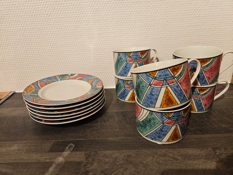 Porcelæn, Kopper, tallerkner