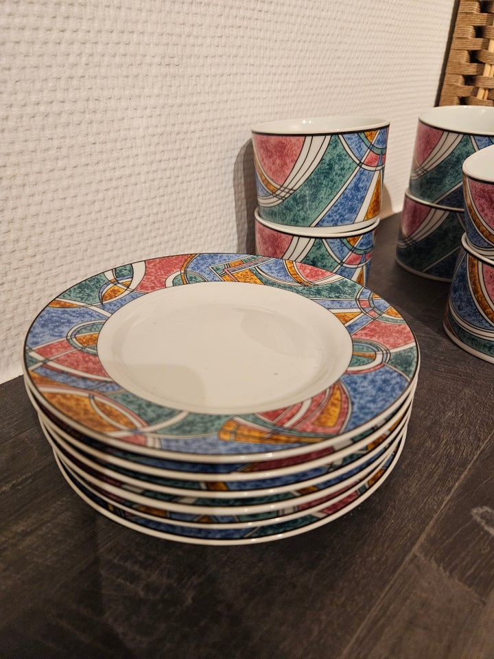 Porcelæn, Kopper, tallerkner