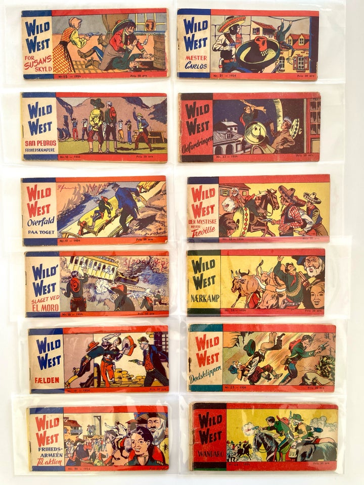 Wild West 1954, nr. 15-26,