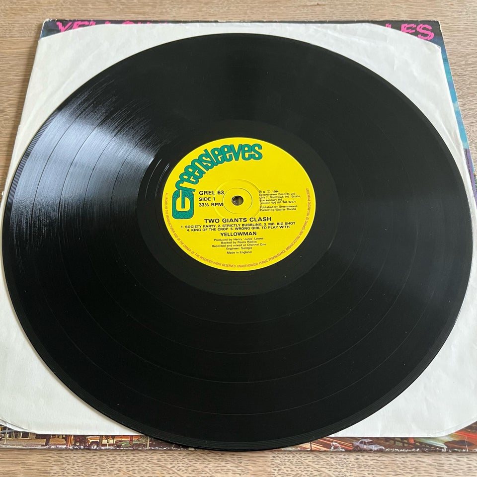 LP, Yellowman/Josey Wales, Two