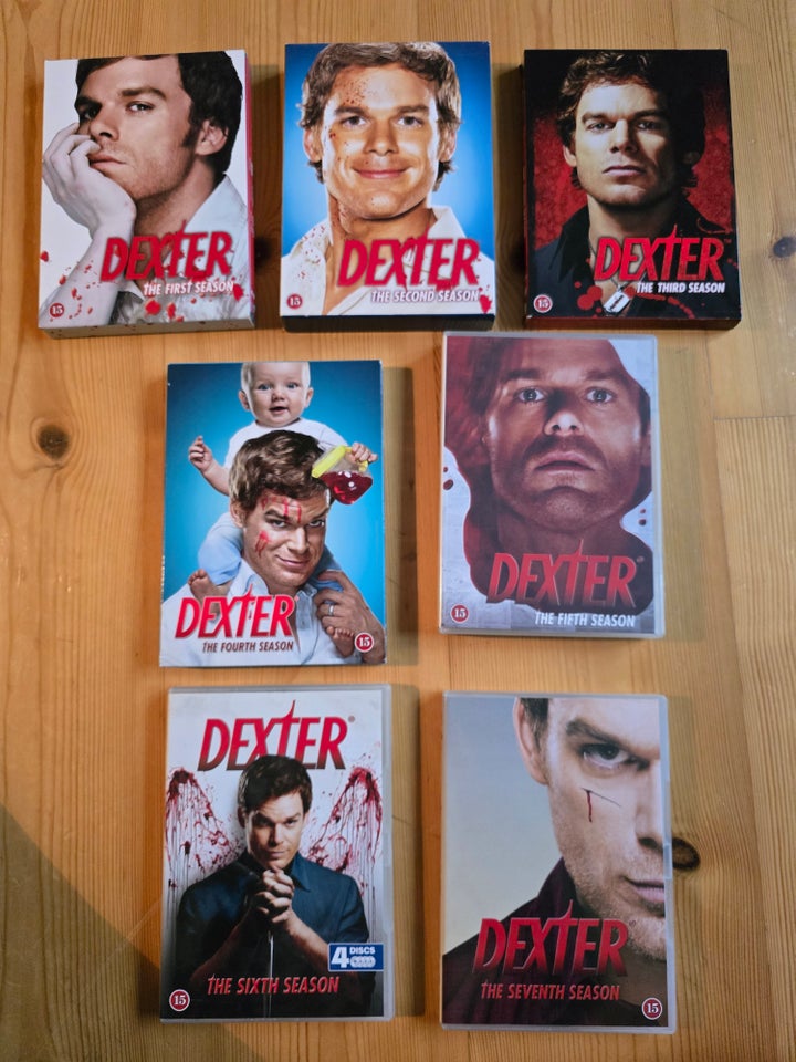 Dexter, DVD, TV-serier