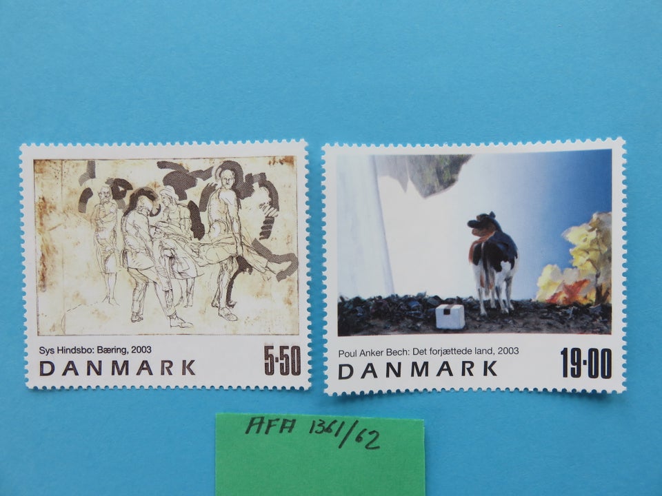 Danmark, postfrisk, AFA 1361/62