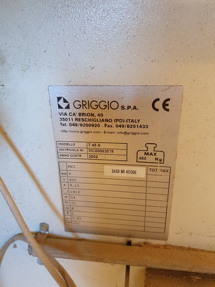 Fræser, Griggio T45S