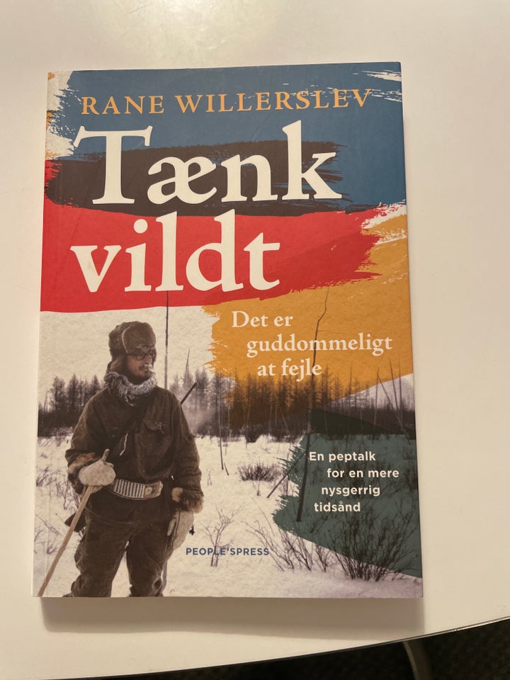 Tænk vildt, Rane Willerslev, emne: