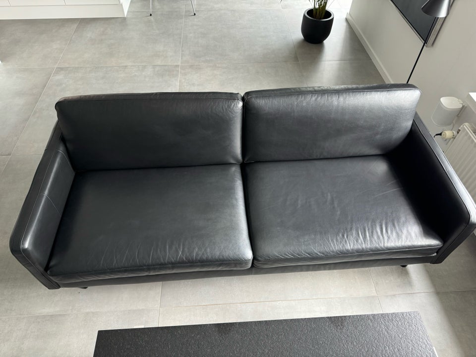 Sofa læder 3 pers