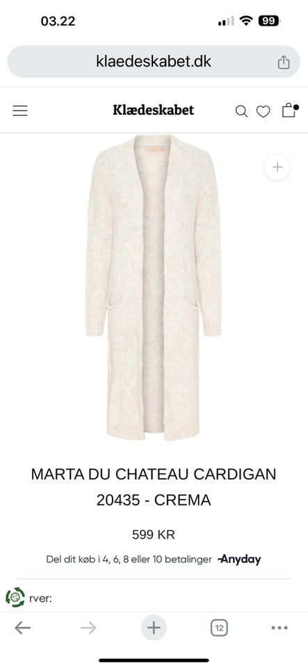 Cardigan, Marta , str. One size