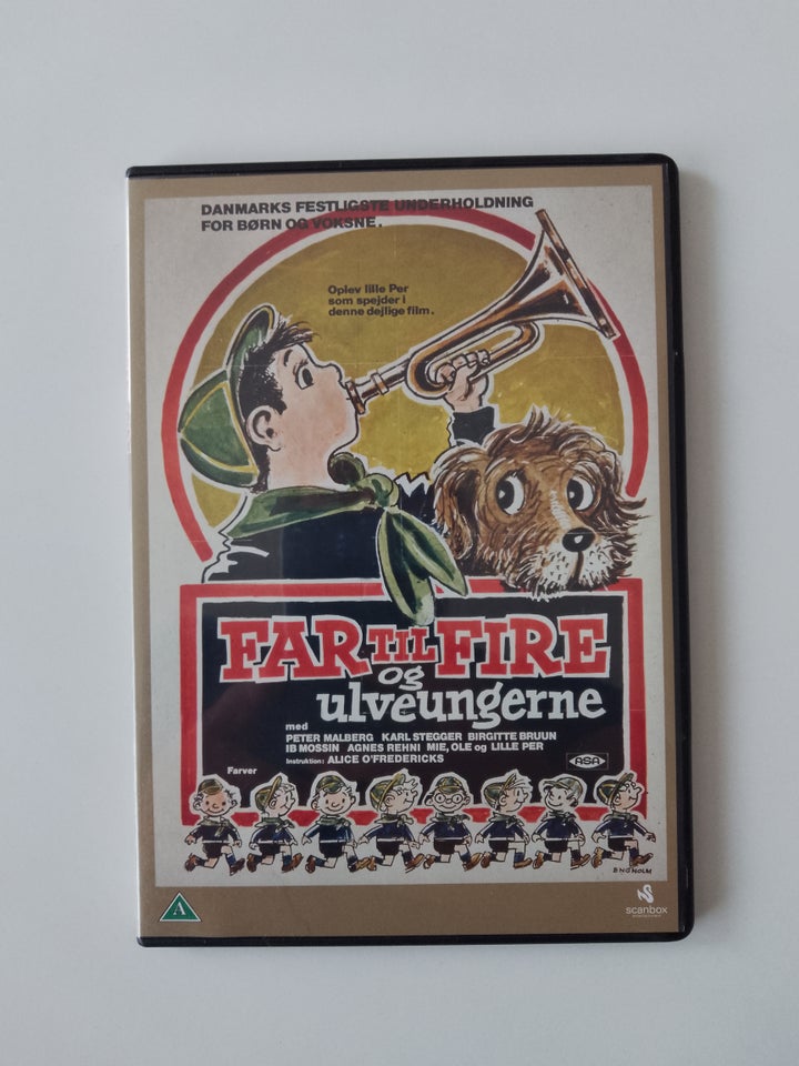 Far til fire og ulveungerne, DVD,