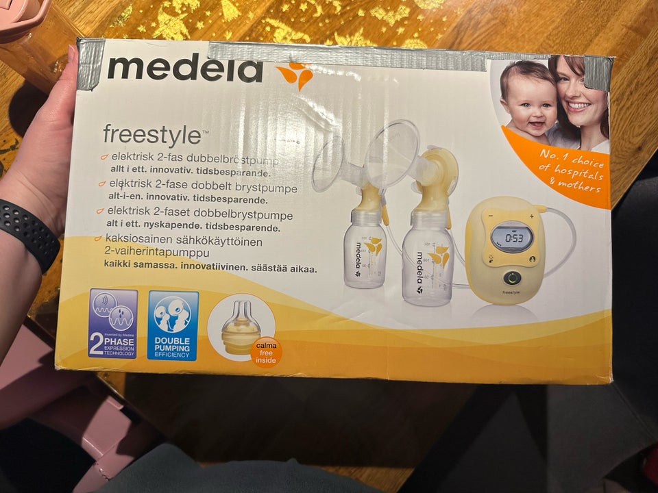 Brystpumpe, Brystpumpe, Medela