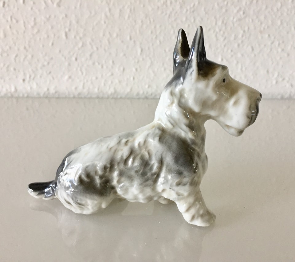 Porcelæn figur, Hund Terrier