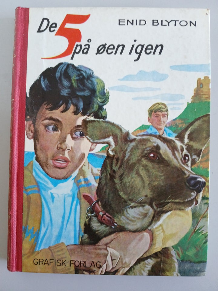 De 5 på øen igen Enid Blyton