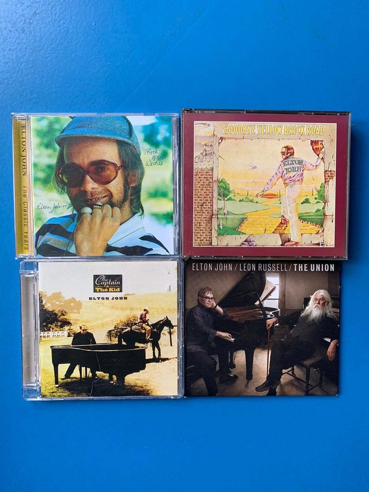 ELTON JOHN: 4 CD ALBUMS, pop