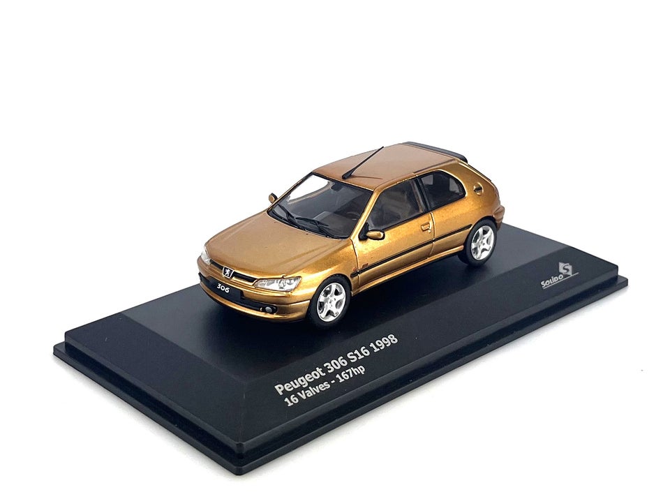 Modelbil, Peugeot 306 S16, Solido