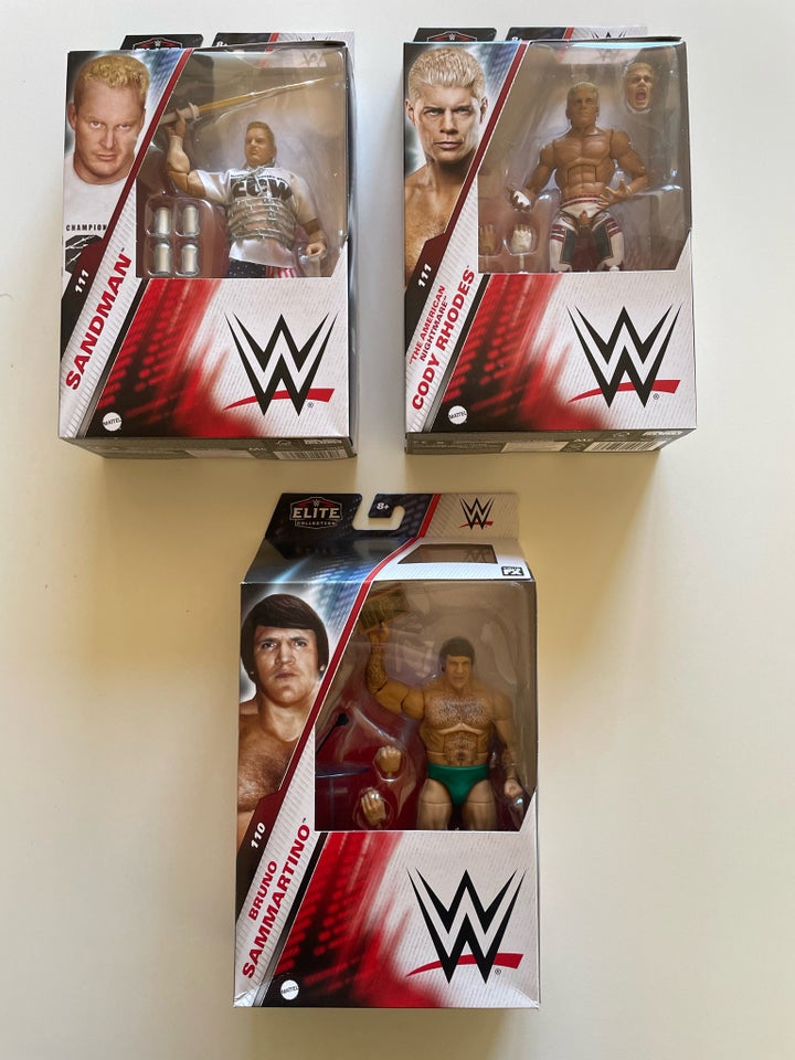 WWE wrestling figurer