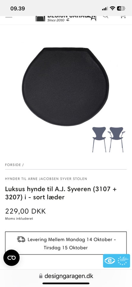 Arne Jacobsen, Syver , Hynder