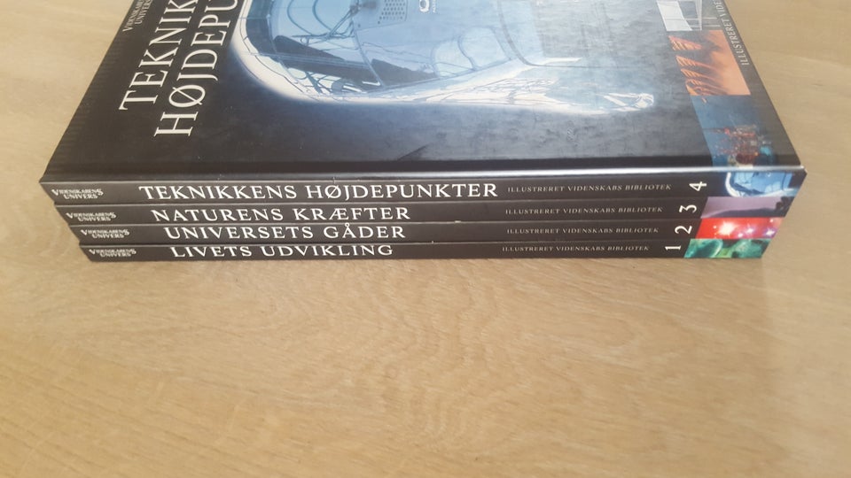 Videnskabens univers 1-4, emne: