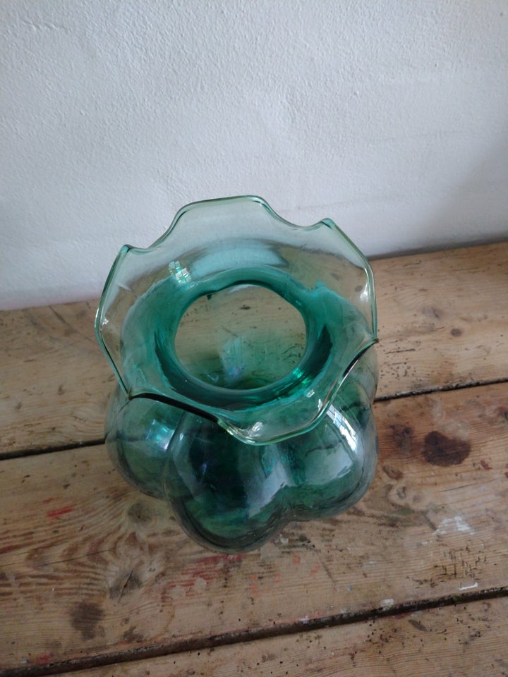 Glas Fin gammel helt intakt vase