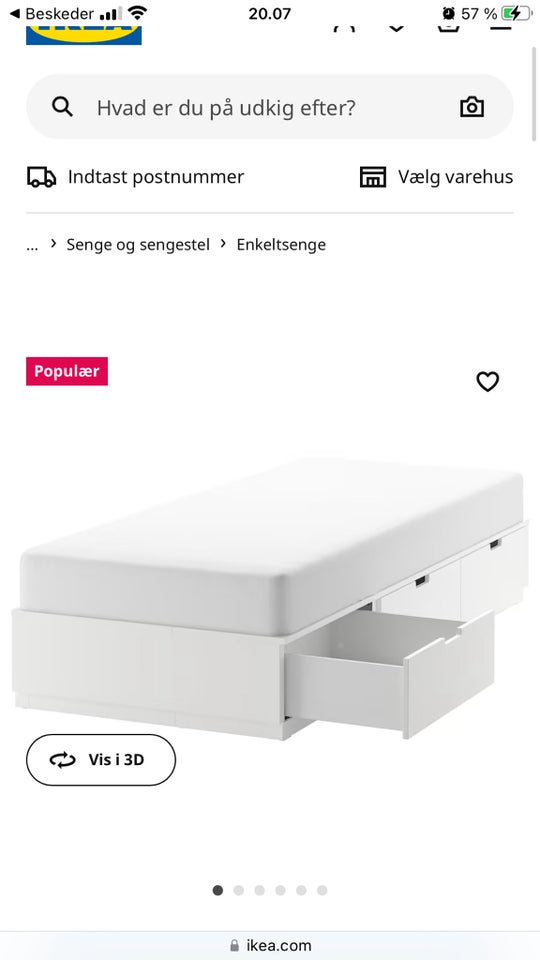 Enkeltseng, Ikea