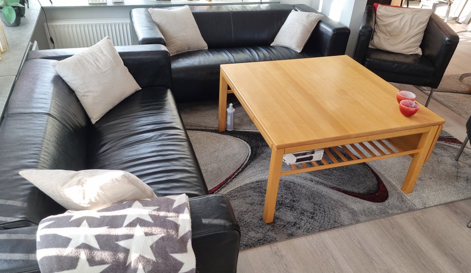 Sofa, læder, 2 pers.