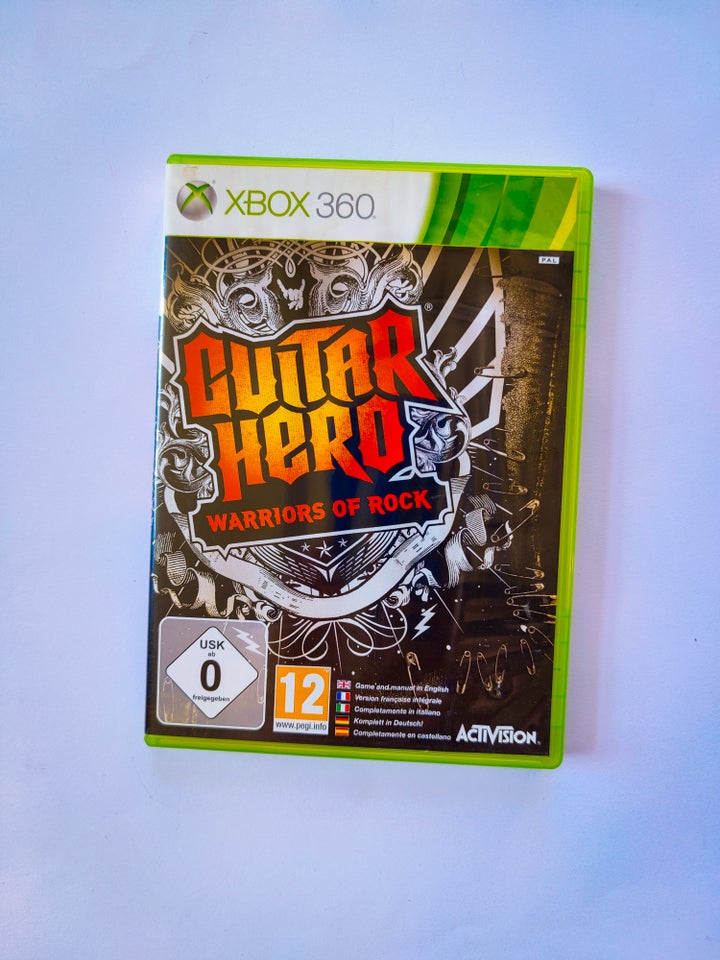 Guitar Hero Warriors of Rock, Xbox