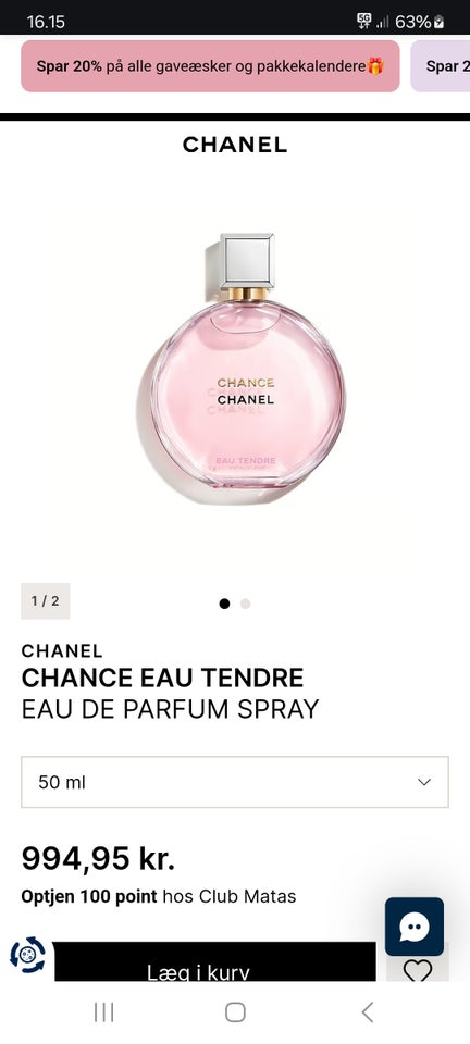 Dameparfume, Eau de Parfum , Chanel