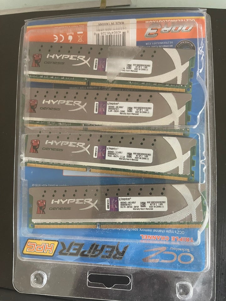 Andet KINGSTON HYPERX 4x4GB