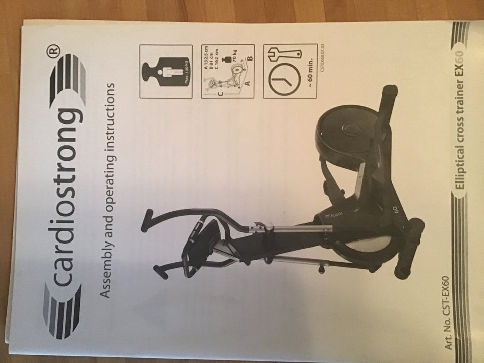 Crosstrainer, Cardiostrong EX60